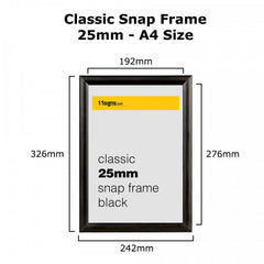 Classic Snap Frame - 25mm