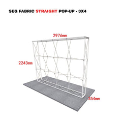 Fabric Pop Up (Straight)