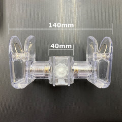 Clear-Clip Stand (Adjustable) - Stainless Steel Silver