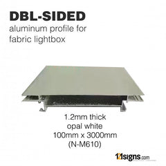Aluminium Profile for Fabric Lightbox