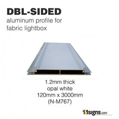 Aluminium Profile for Fabric Lightbox