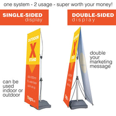 Outdoor X Stand (Water-Based) - 600x1800mm