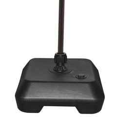 Outdoor Water-Based Flag Pole Stand - BLACK (Up to 3.5M)